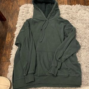 american eagle green sweatshirt